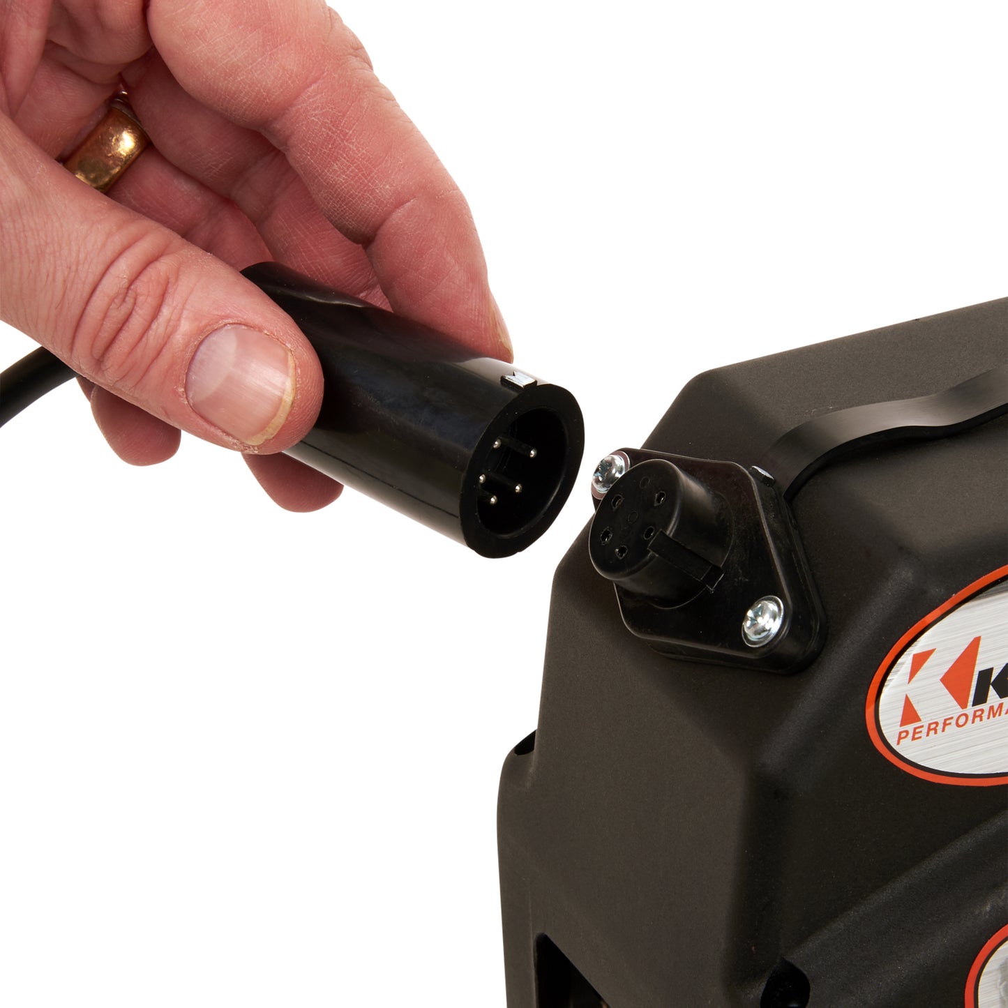 Keeper DC Powered Winch, Remote, 6000lb. Capacity, Volts 12