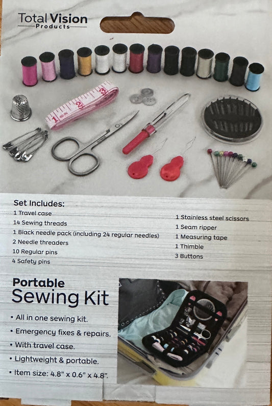 Total Vision Products Portable Sewing Kit