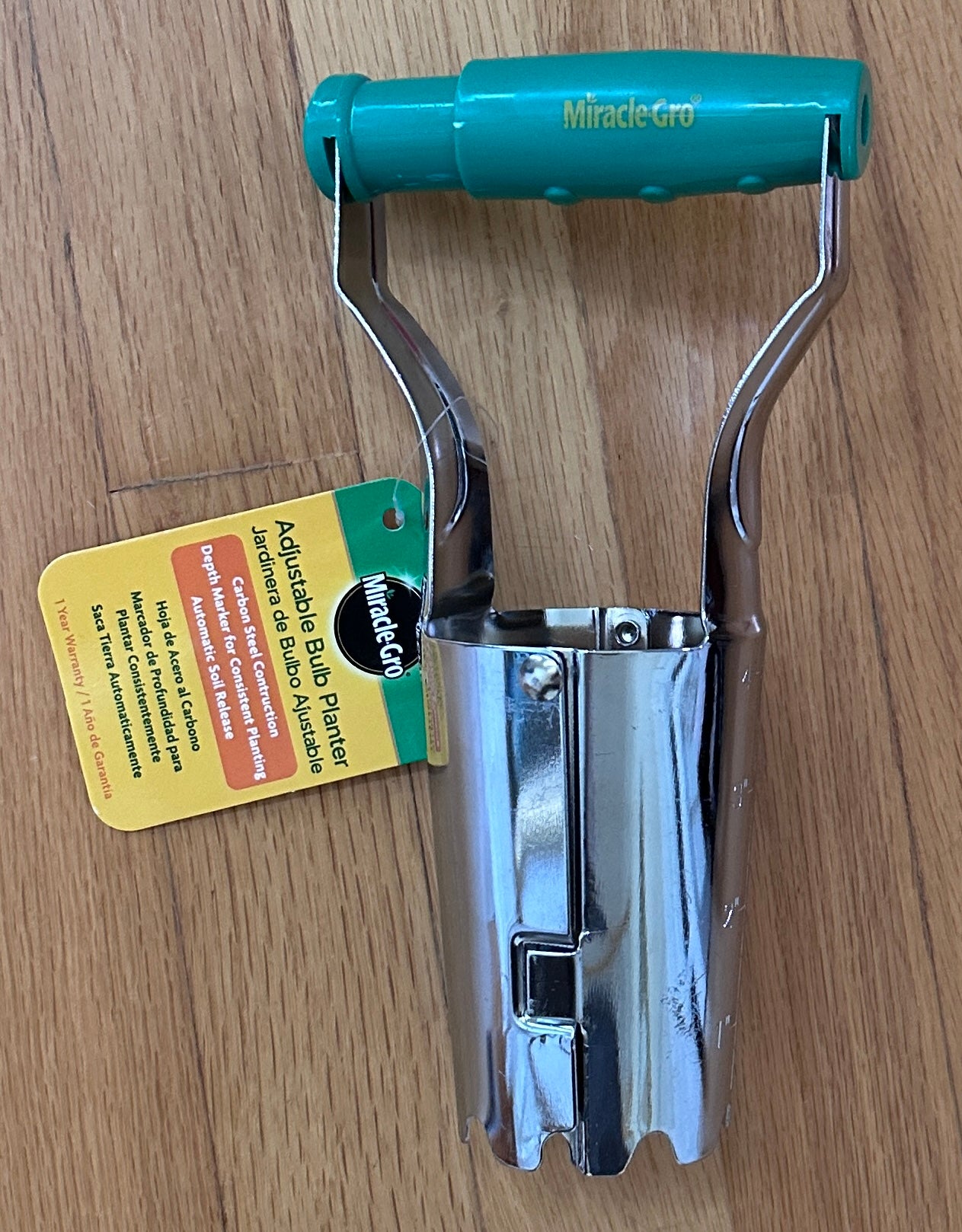 Miracle-Gro Adjustable Steel Bulb Planter