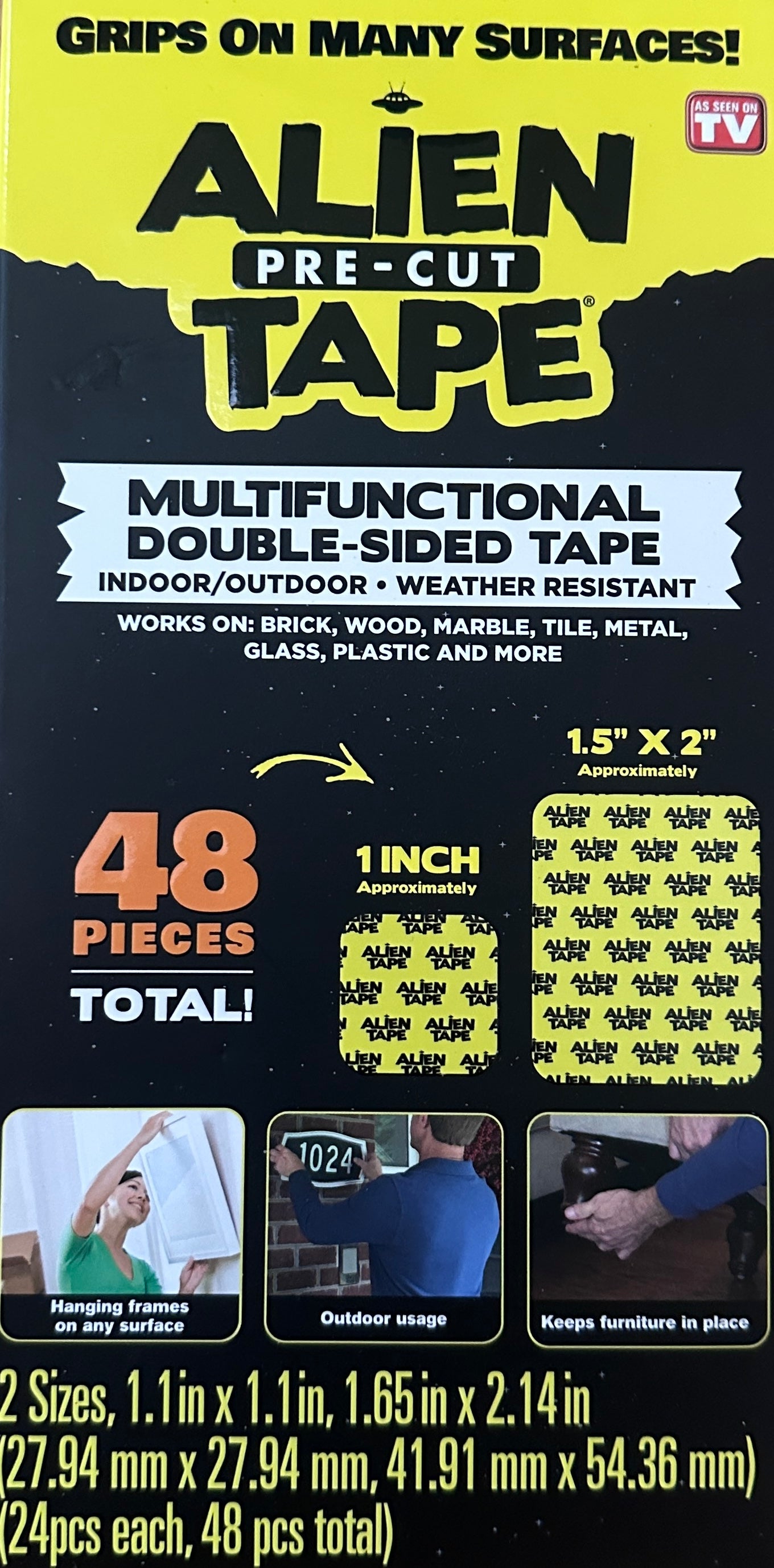 48-piece set of Alien Pre-Cut Tape