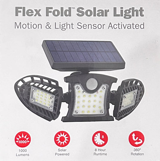 Magnavox Flex Fold Solar Light 1000 Lumens