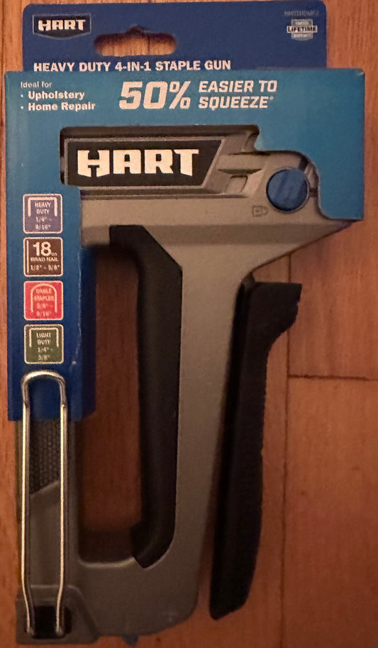 HART Heavy Duty 4-in-1 Staple Gun